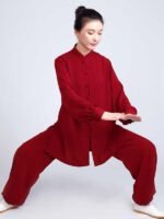 Tai Chi Women’s Clothing Long Tai Chi Training Suit - Image 3
