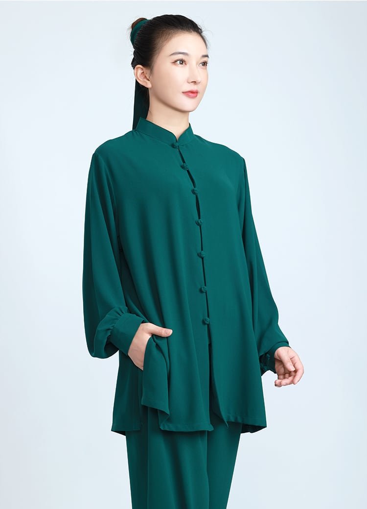 Tai Chi Women's Clothing Long Tai Chi Training Suit