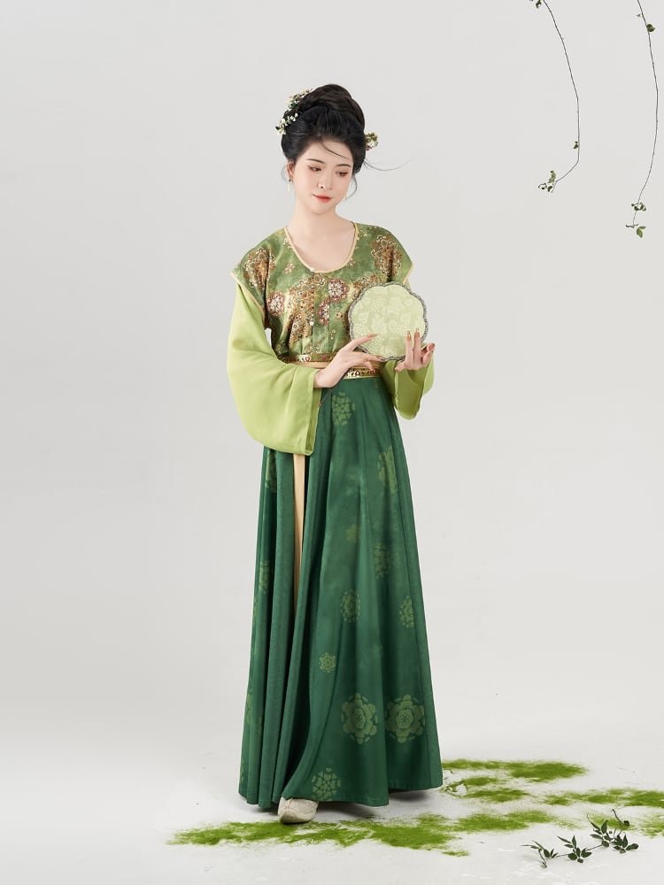 Tang Dynasty Clothes Dunhuang Style Hanfu Dress
