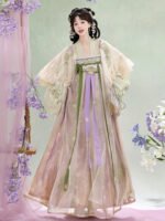 Tang Dynasty Clothing Ruqun Hanfu Dress - Image 4