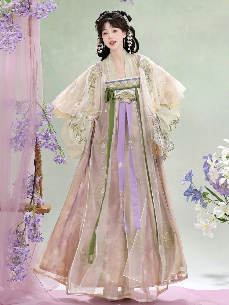 Tang Dynasty Clothing Ruqun Hanfu Dress
