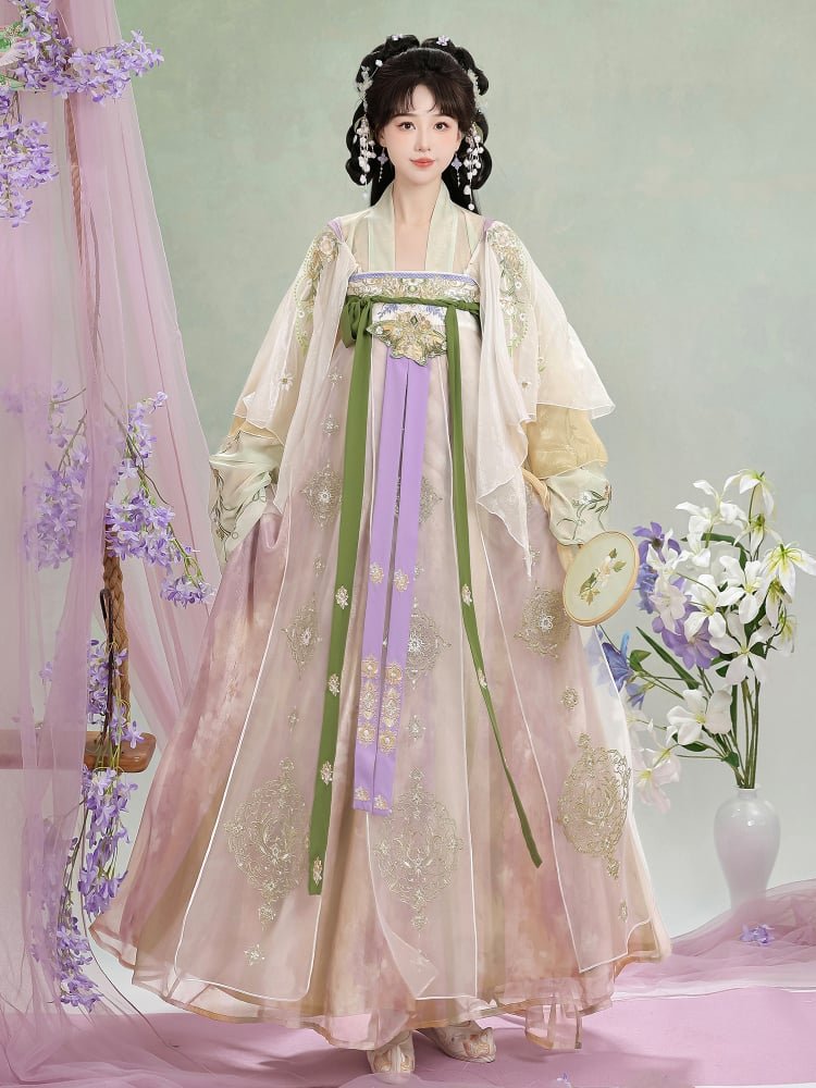 Tang Dynasty Clothing Ruqun Hanfu Dress