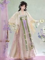 Tang Dynasty Clothing Ruqun Hanfu Dress - Image 3