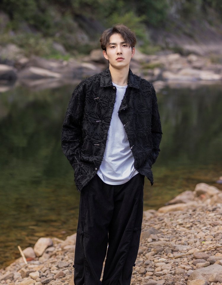 Tang Style Chinese Jacket Loose Men's Top