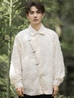 Tang Style Chinese Jacket Loose Men’s Top - Image 3