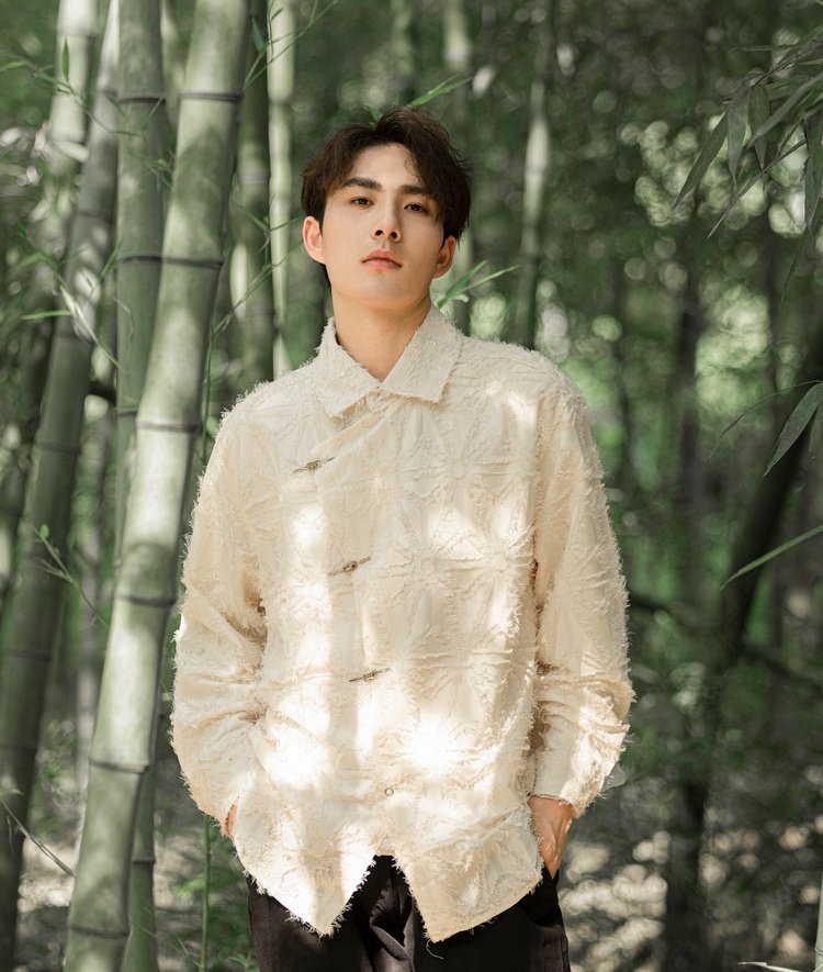 Tang Style Chinese Jacket Loose Men's Top