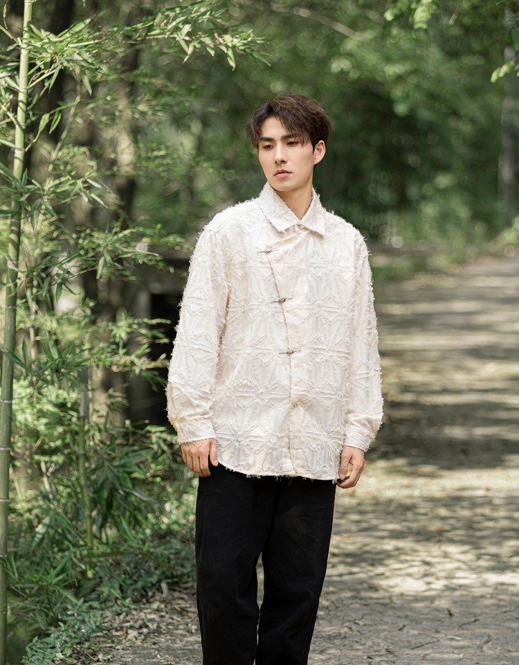 Tang Style Chinese Jacket Loose Men's Top