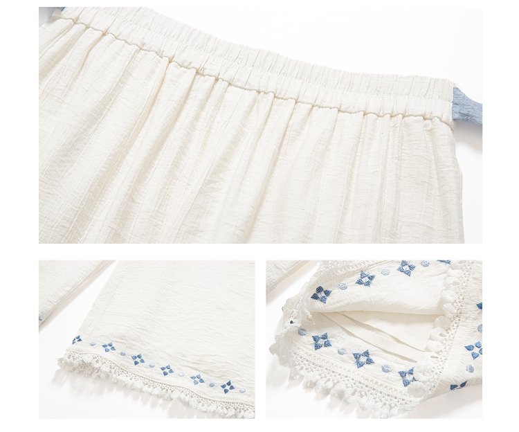 Tang Style Modern Hanfu Set Top and Song Pants