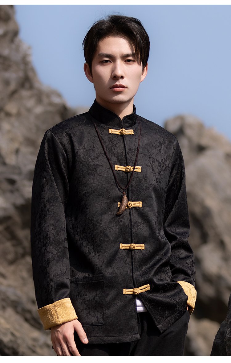 Tang Suit Chinese Style Loose Jacket Men