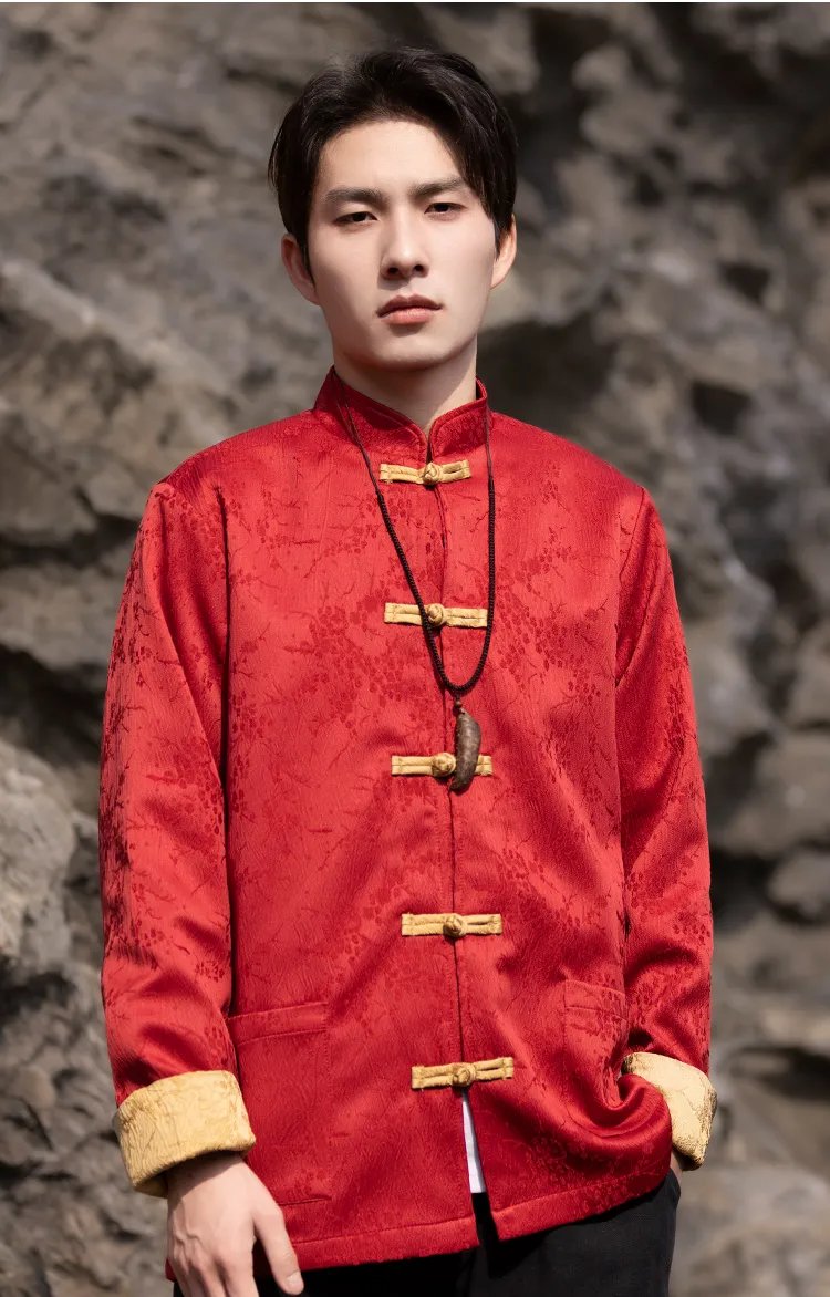 Tang Suit Chinese Style Loose Jacket Men