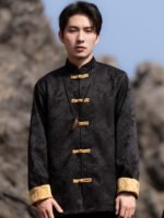 Tang Suit Chinese Style Loose Jacket Men - Image 2