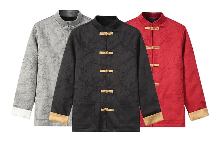Tang Suit Chinese Style Loose Jacket Men