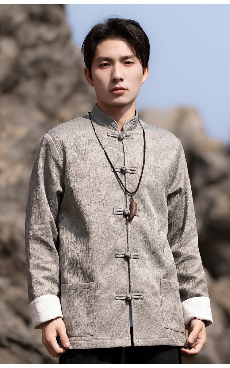 Tang Suit Chinese Style Loose Jacket Men