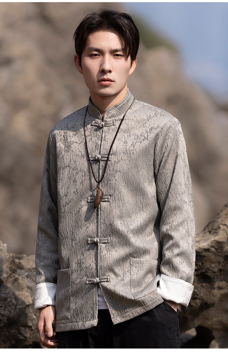Tang Suit Chinese Style Loose Jacket Men