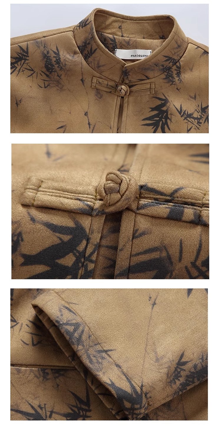 Tang Suit Male Chinese Zhongshan Suit Jacket