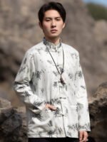 Tang Suit Male Chinese Zhongshan Suit Jacket - Image 5