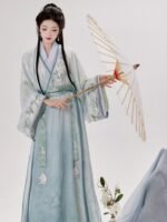 Traditional Chinese Clothing Jin Dynasty Hanfu Women - Image 3