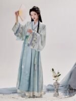 Traditional Chinese Clothing Jin Dynasty Hanfu Women - Image 4