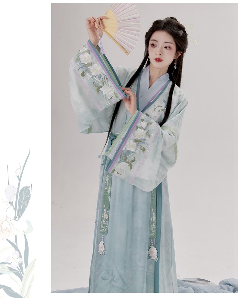Traditional Chinese Clothing Jin Dynasty Hanfu Women