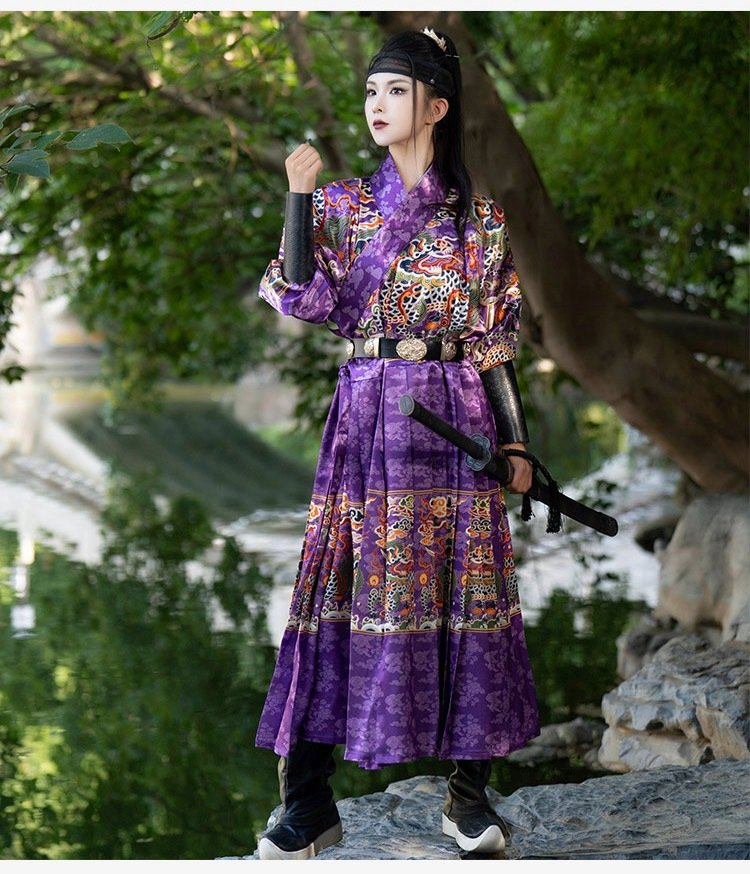 Traditional Chinese Clothing Male Hanfu Flying Fish Suit