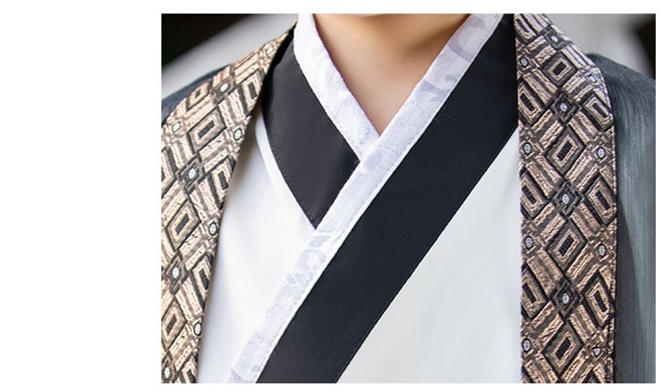 Traditional Chinese Costume Boy Children's Hanfu Black