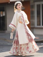 Traditional Chinese Costumes Ming Dynasty Hanfu Plush - Image 2
