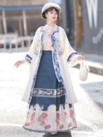 Traditional Chinese Costumes Ming Dynasty Hanfu Plush - Image 3