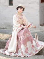 Traditional Chinese Costumes Ming Dynasty Hanfu Plush - Image 4