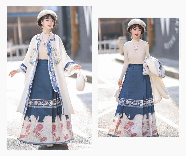 Traditional Chinese Costumes Ming Dynasty Hanfu Plush
