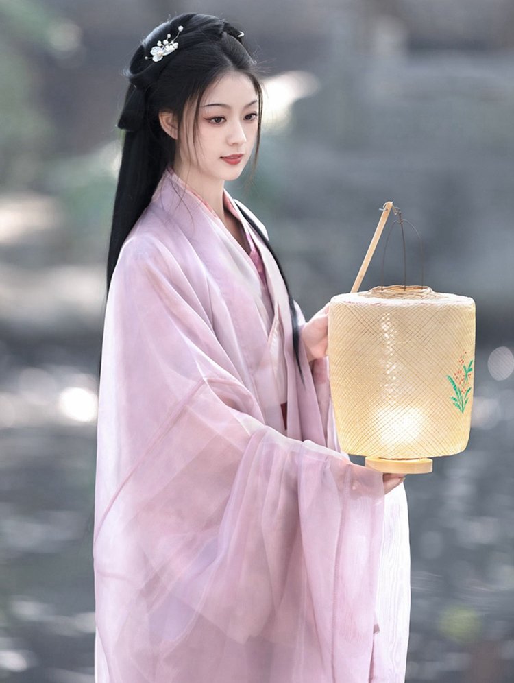 Traditional Chinese Dress Female Purple Hanfu Dress