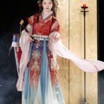 Traditional Chinese Dresses Wei Jin Style Hanfu Female