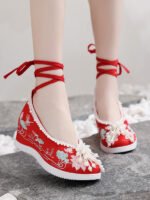 Traditional Chinese Costume Embroidered Shoes Womens