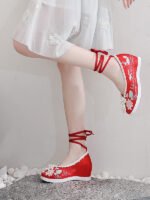 Traditional Chinese Costume Embroidered Shoes Womens - Image 3