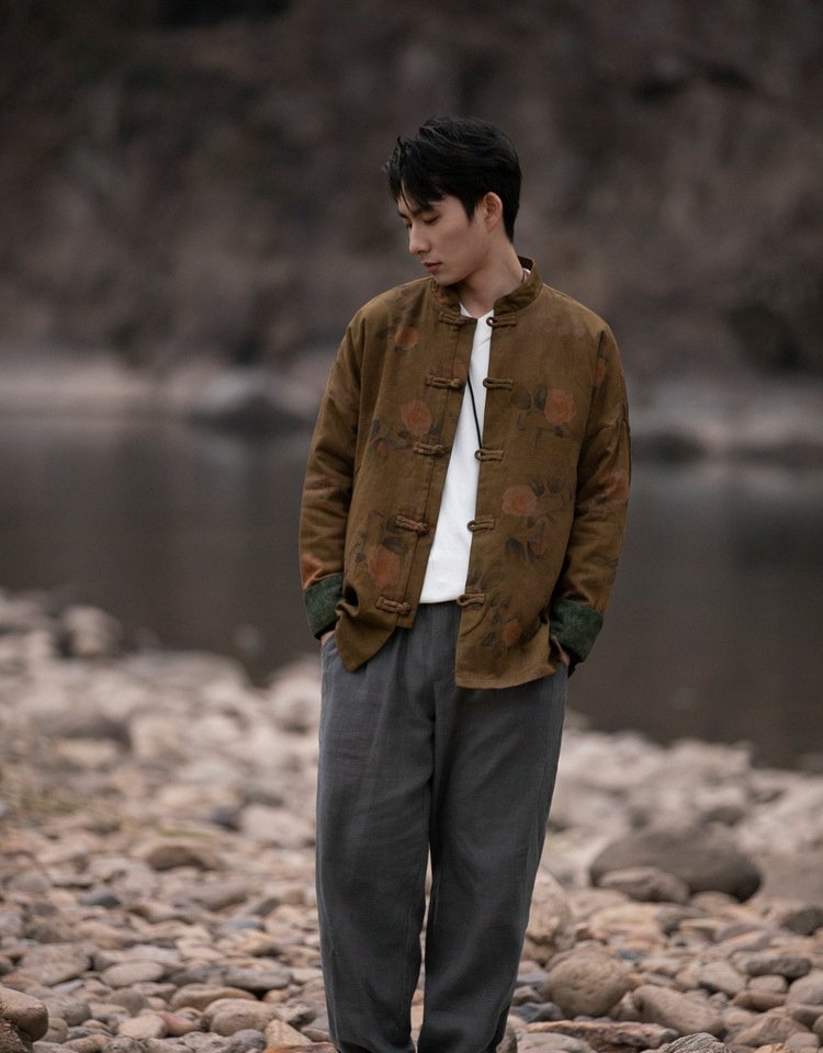 Traditional Chinese Jacket Tang Style Men's Jacket