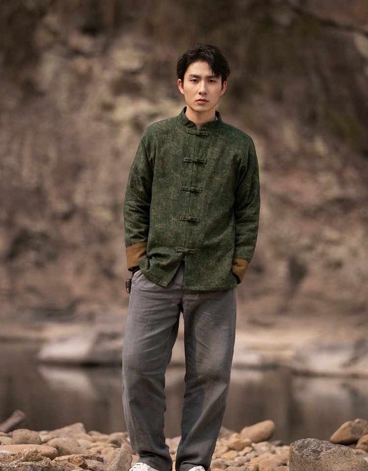 Traditional Chinese Jacket Tang Style Men's Jacket