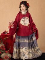 Traditional Chinese New Year Dress Ming Style Hanfu - Image 2