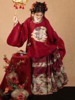 Traditional Chinese New Year Dress Ming Style Hanfu - Image 5