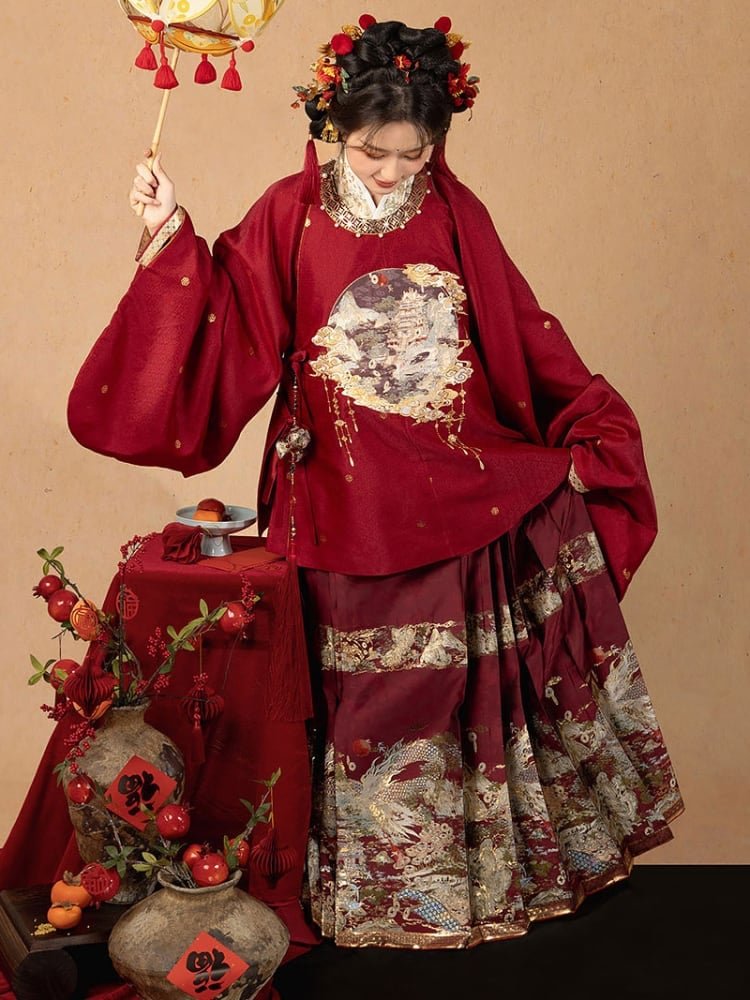 Traditional Chinese New Year Dress Ming Style Hanfu