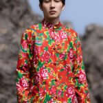 Traditional Chinese Padded Jacket Northeast Blouse Shirt