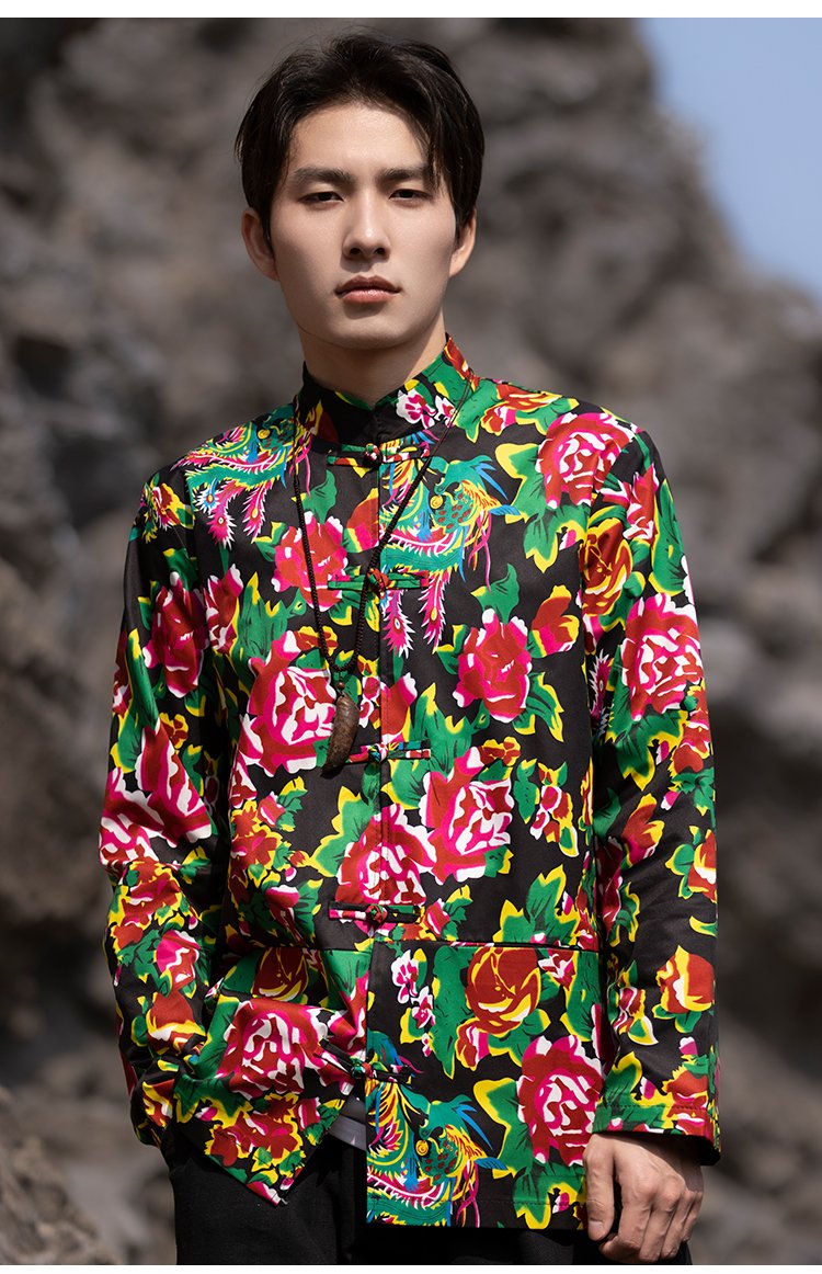 Traditional Chinese Padded Jacket Northeast Blouse Shirt