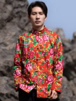 Traditional Chinese Padded Jacket Northeast Blouse Shirt - Image 4