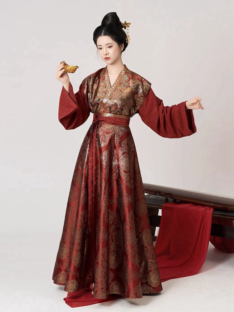 Traditional Chinese Wedding Dresses Tang Style Hanfu