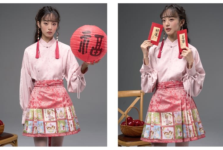 Traditional Dress for Chinese New Year Hanfu Set