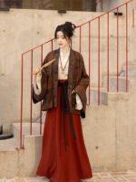 Traditional Dress for Women Jin style Hanfu Set - Image 3