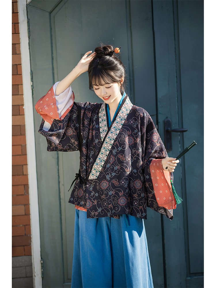 Traditional Female Chinese Dress Jin Dynasty Hanfu Set