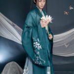 Traditional Hanfu Male Outfit Embroidered Robe