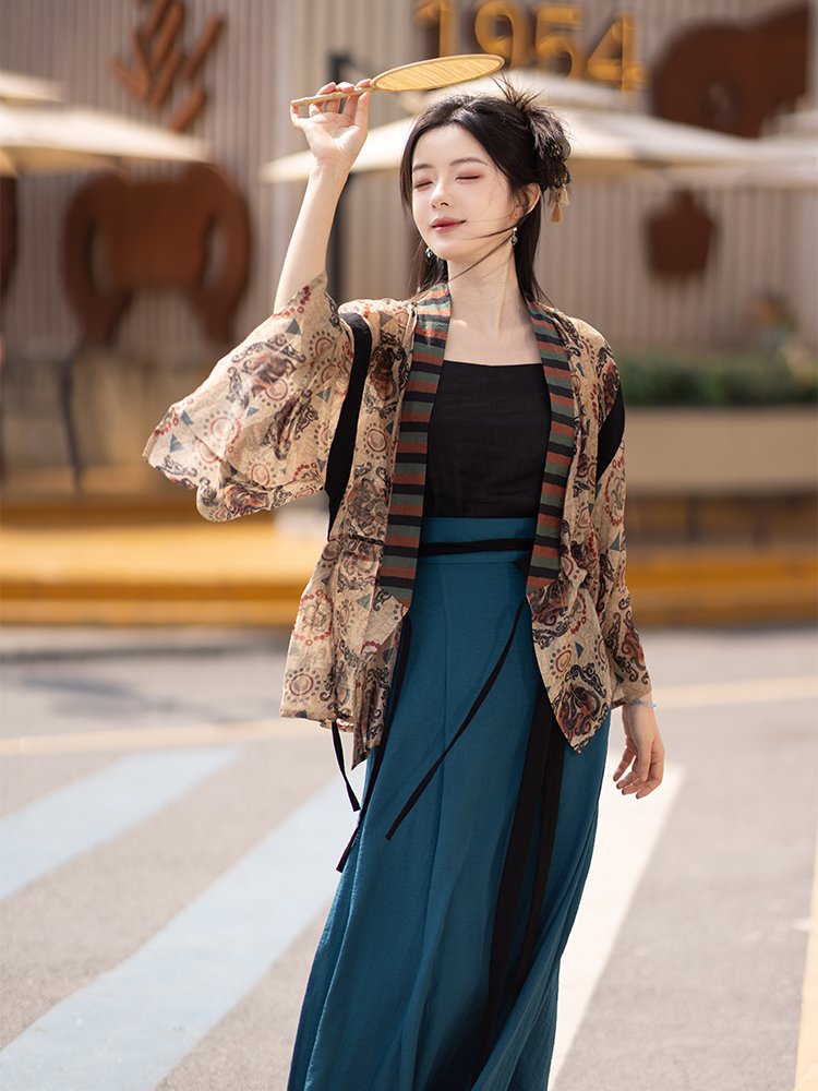 Trendy Summer Dresses Jin Style Modern Hanfu