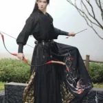 Unisex Han Fu Outfit Tang Dynasty Robe