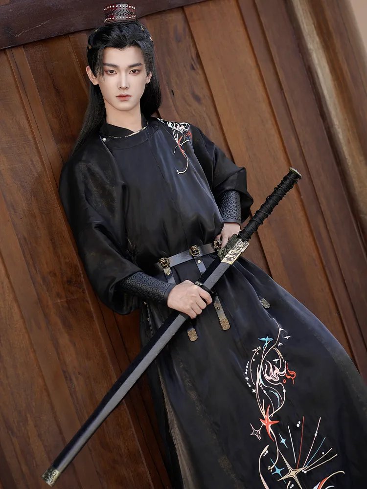Unisex Han Fu Outfit Tang Dynasty Robe