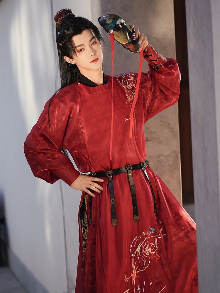 Unisex Han Fu Outfit Tang Dynasty Robe